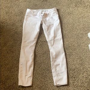 Express White skinny jeans